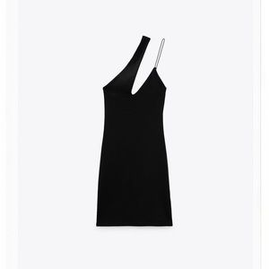 Asymmetric Little Black Dress
